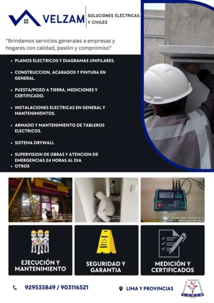 Tecnico e Ingeniero Electrico